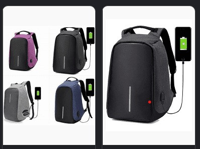 Miniatura 3 de Maleta Antirrobo Impermeable USB